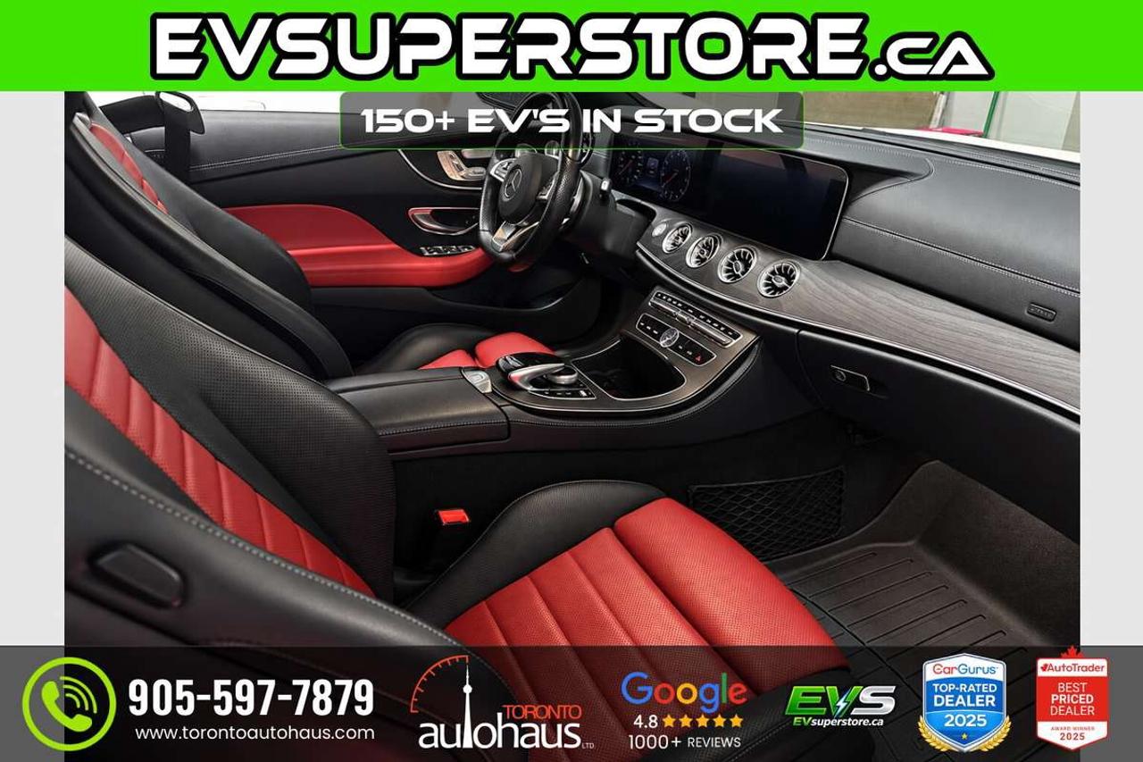 2018 Mercedes-Benz E-Class E 400 I RED INTERIOR I  NO ACCIDENTS Photo