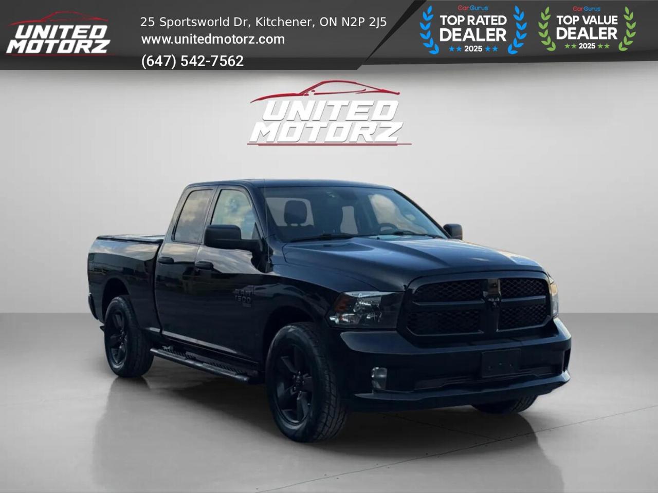 2021 RAM 1500 Classic Express Quad Cab 6'4" Box 4X4 3.6L 6cyl~SAFETY CER Photo