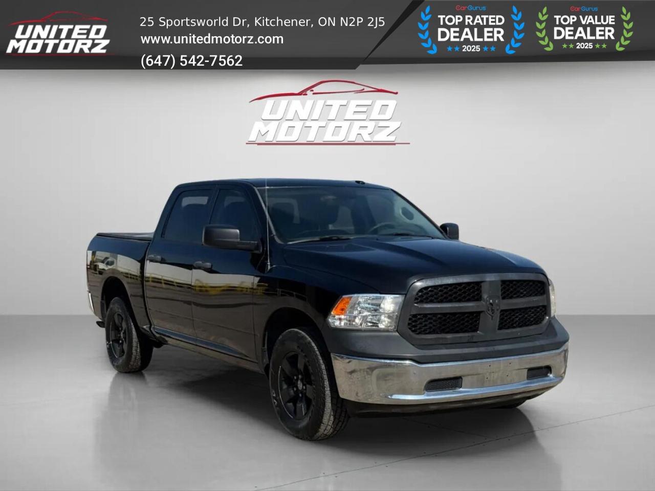 2017 RAM 1500 ST CREW CAB 140.5" 4WD 5.7L~SAFETY CERTIFIED~ Photo
