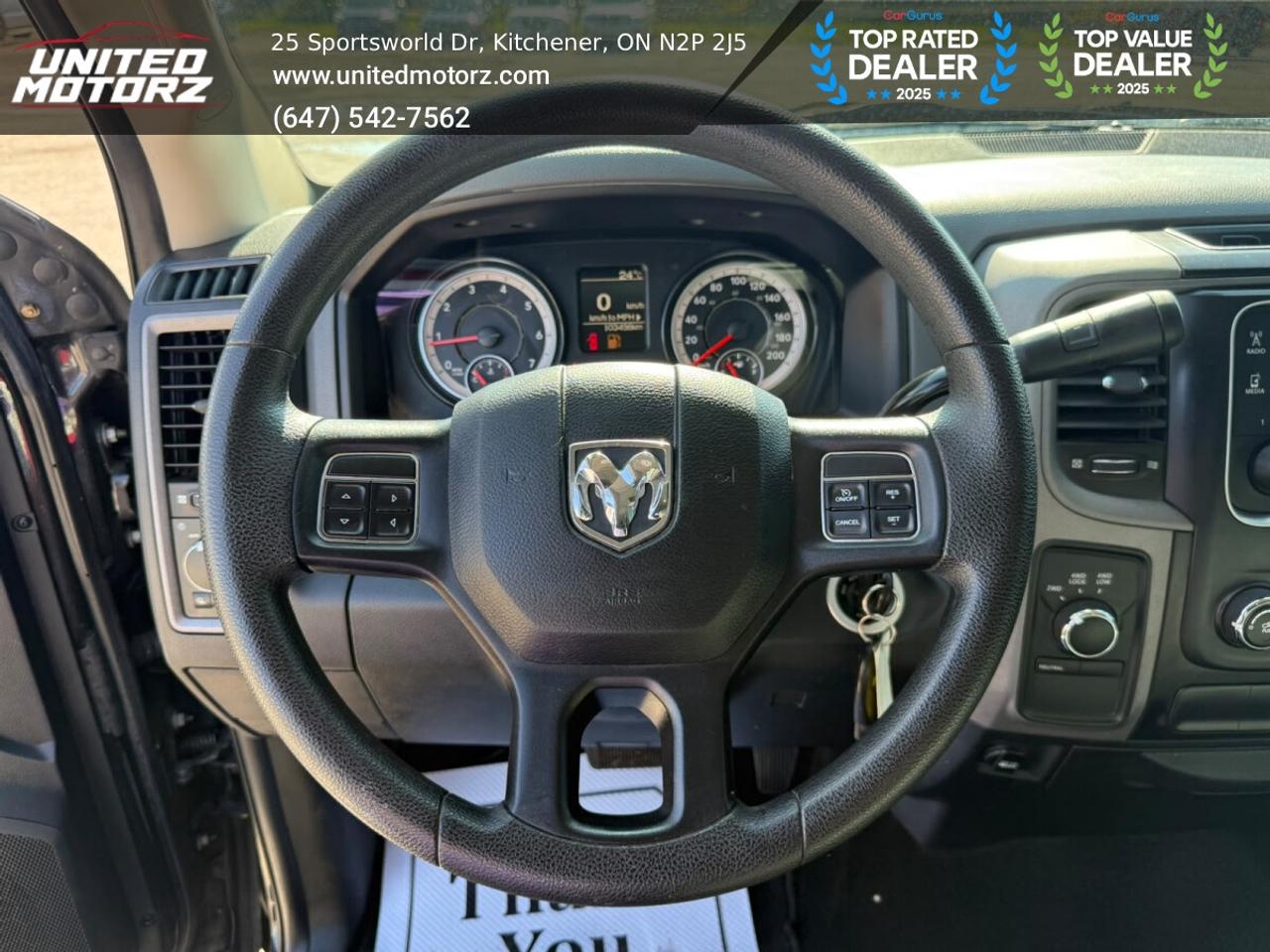 2017 RAM 1500 ST CREW CAB 140.5" 4WD 5.7L~SAFETY CERTIFIED~ Photo