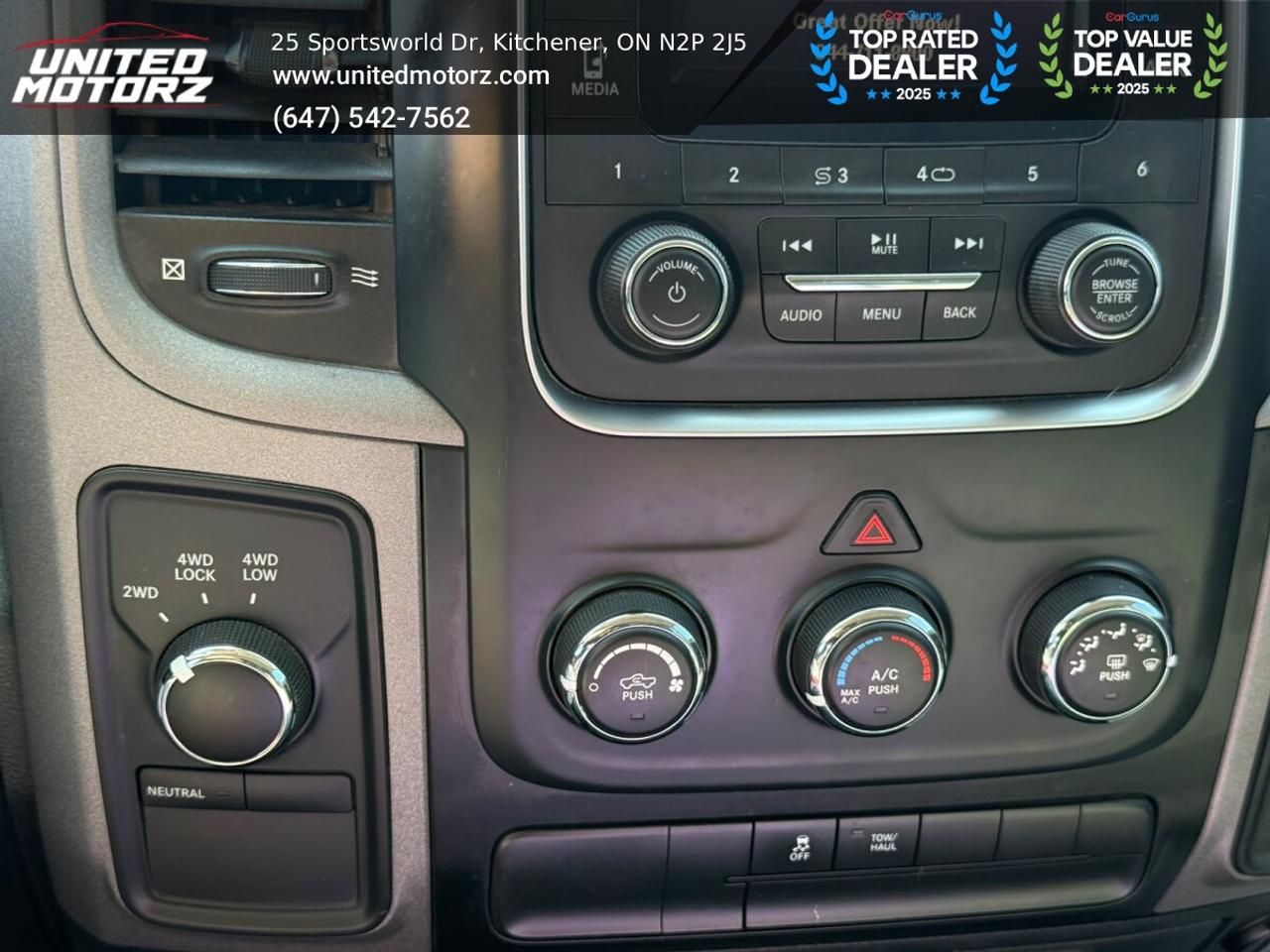 2017 RAM 1500 ST CREW CAB 140.5" 4WD 5.7L~SAFETY CERTIFIED~ Photo