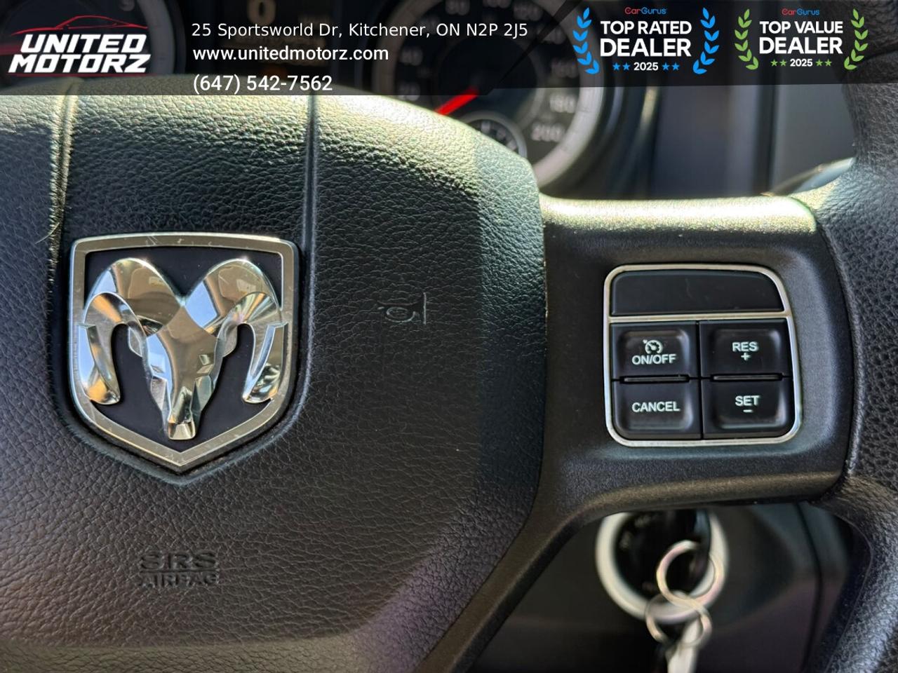 2017 RAM 1500 ST CREW CAB 140.5" 4WD 5.7L~SAFETY CERTIFIED~ Photo