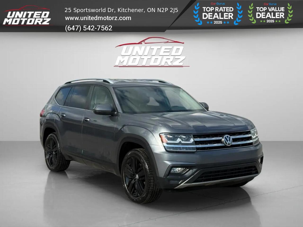 2018 Volkswagen Atlas Comfortline AWD 3.6L 6cyl~SAEFTY CERTIFIED~ Photo
