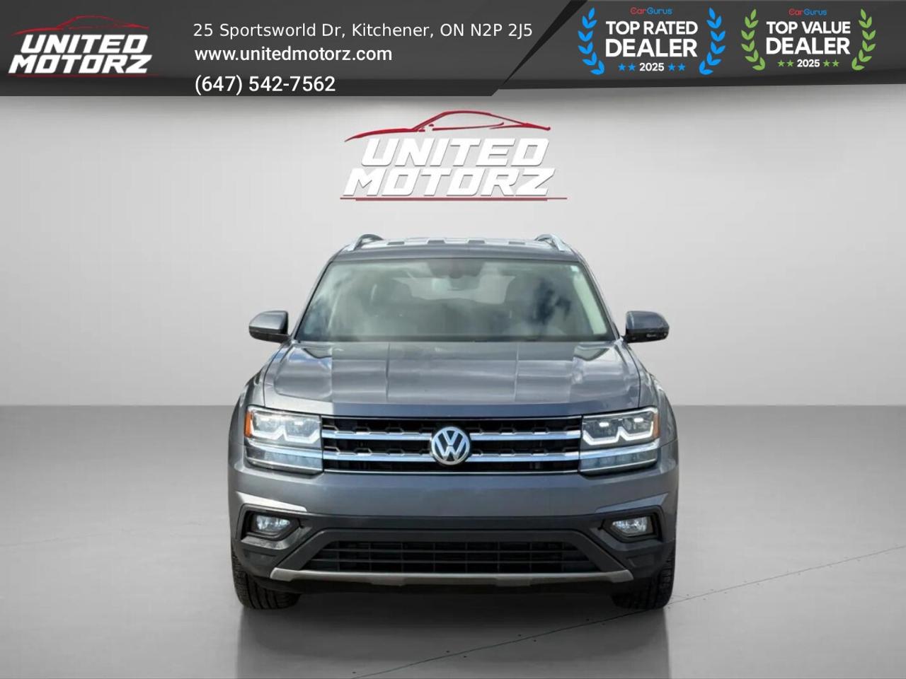 2018 Volkswagen Atlas Comfortline AWD 3.6L 6cyl~SAEFTY CERTIFIED~ Photo