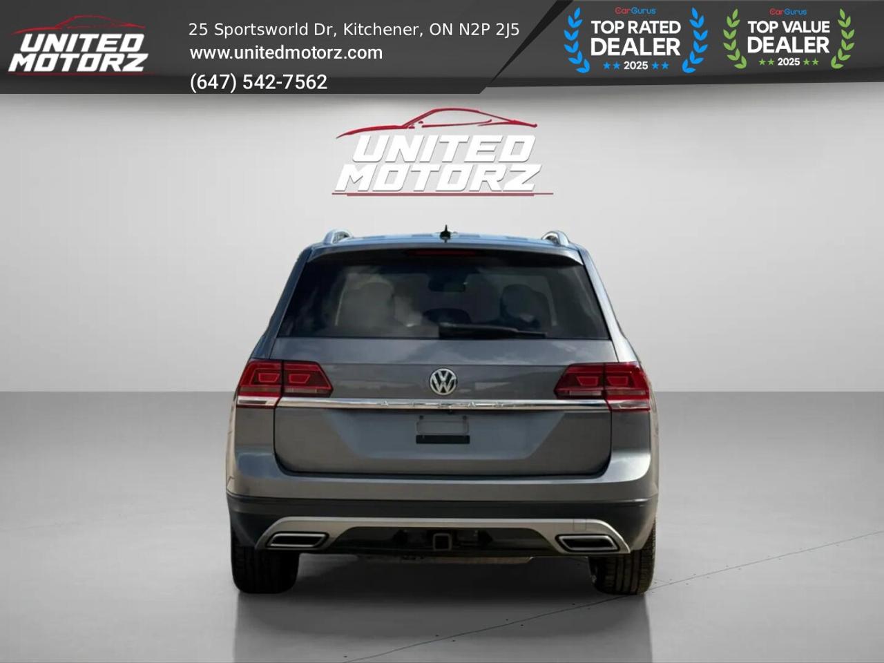2018 Volkswagen Atlas Comfortline AWD 3.6L 6cyl~SAEFTY CERTIFIED~ Photo