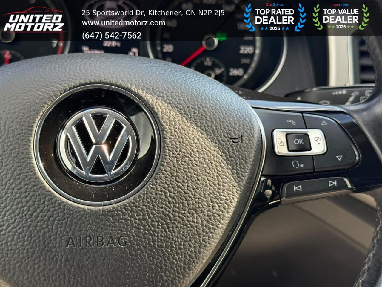 2018 Volkswagen Atlas Comfortline AWD 3.6L 6cyl~SAEFTY CERTIFIED~ Photo