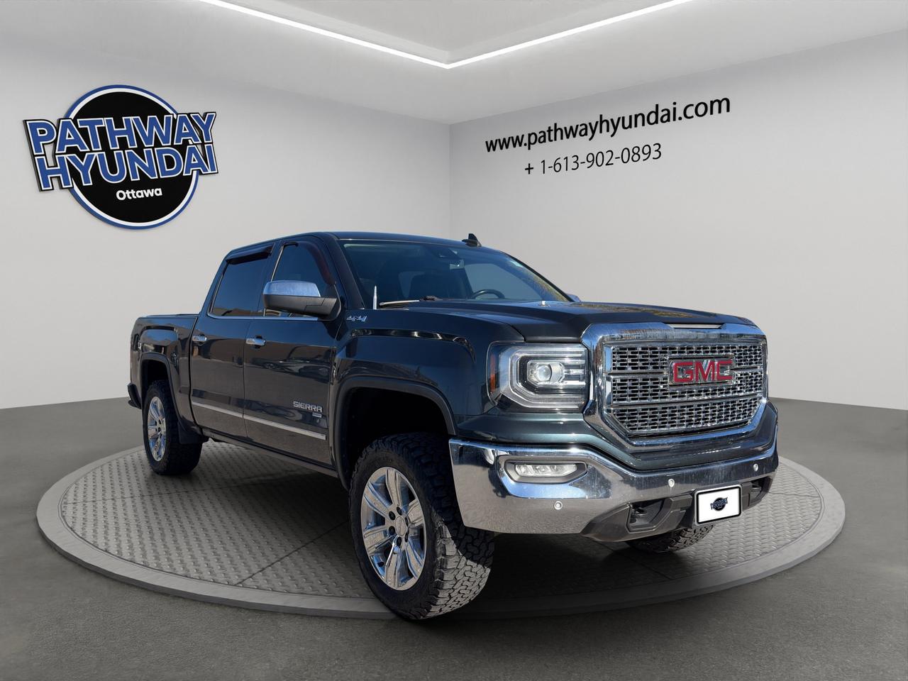 2018 GMC Sierra 1500 SLT | Front Collision Warning | Lane Keep Assist | Lane Departure Warning |  Tow Hitch | Photo0