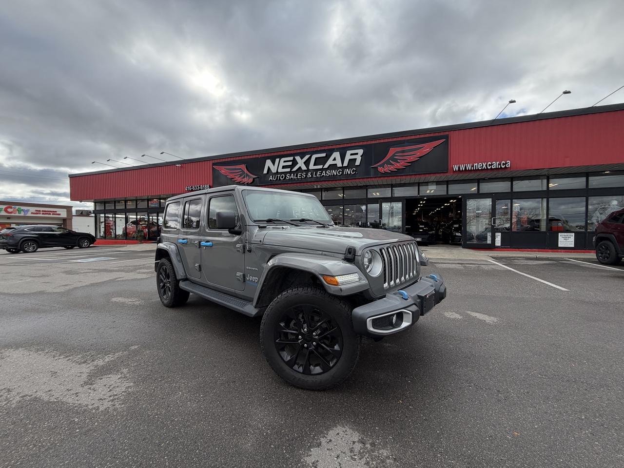 2021 Jeep Wrangler UNLIMITED SAHARA 4Xe LEATHER NAV CARPLAY CAMERA