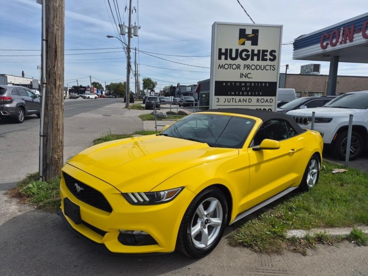 2015 Ford Mustang 2DR CONV V6 Photo0