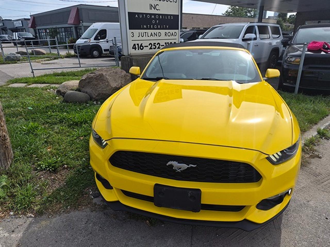 2015 Ford Mustang 2DR CONV V6 Photo1