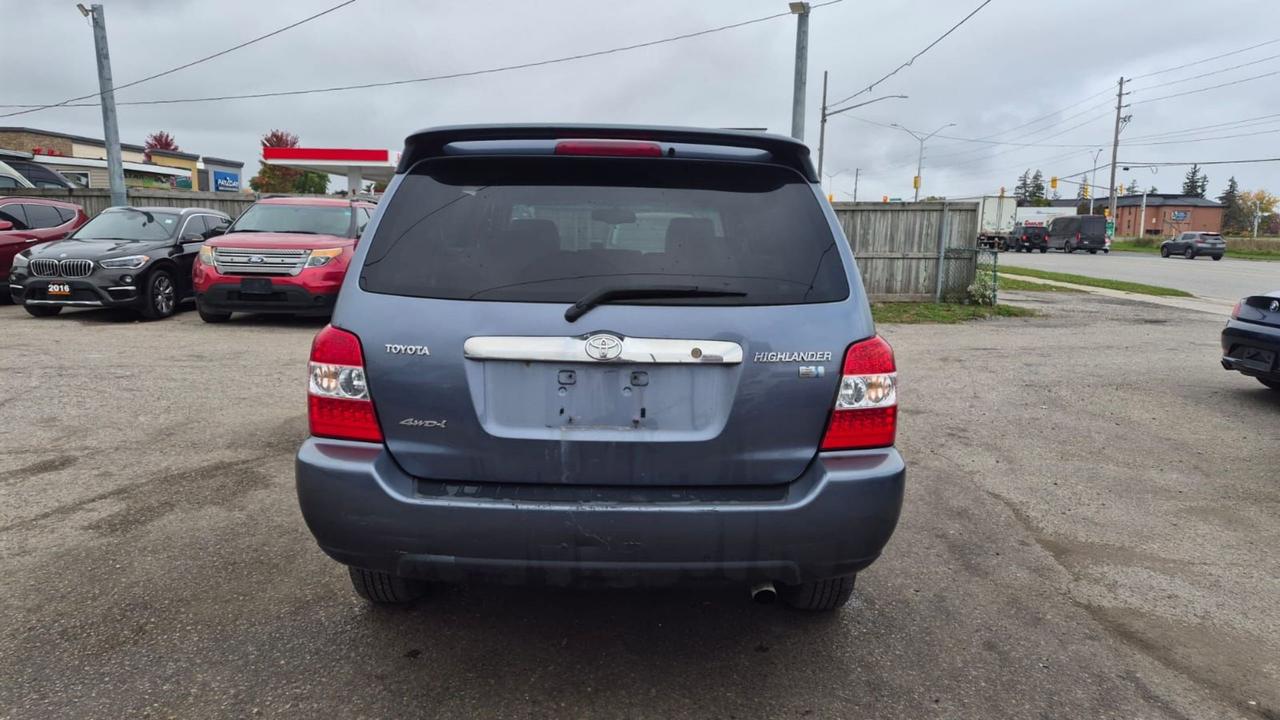 2006 Toyota Highlander HYBRID, LIMITED, LEATHER, LOADED, AS IS SPECIAL Photo3