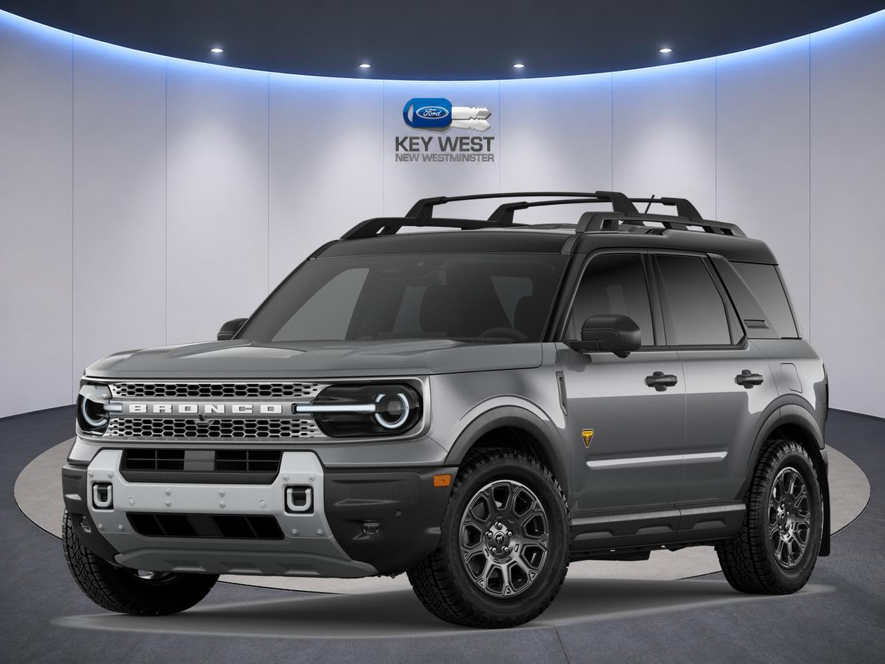 Gray (Carbonized Grey Metallic) 2026 Ford Bronco Sport SUV / Crossover All-Wheel Drive Automatic