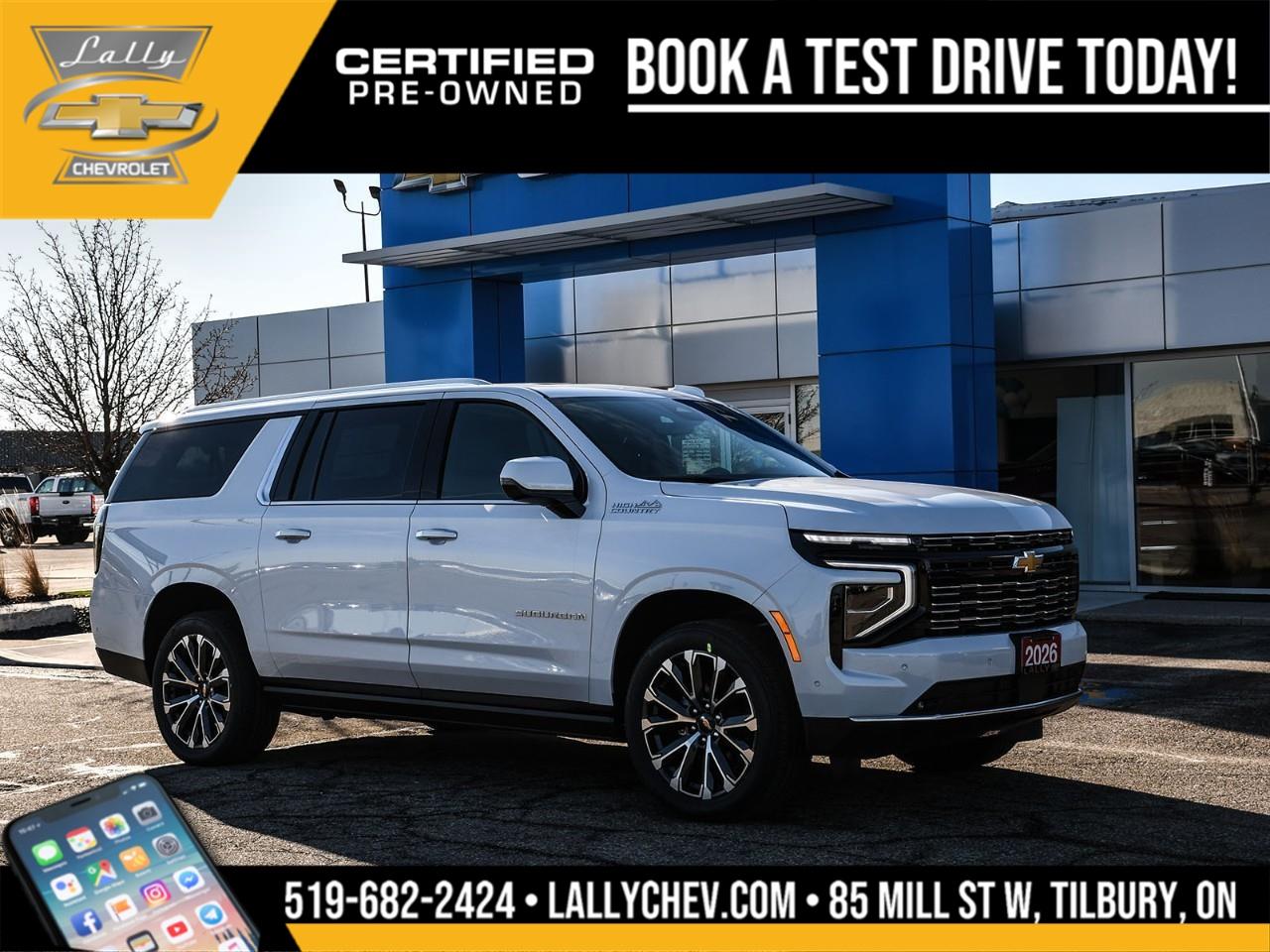 2026 Chevrolet Suburban High Country | GM Certified Pre-Owned | Finance @ 4.49% Photo