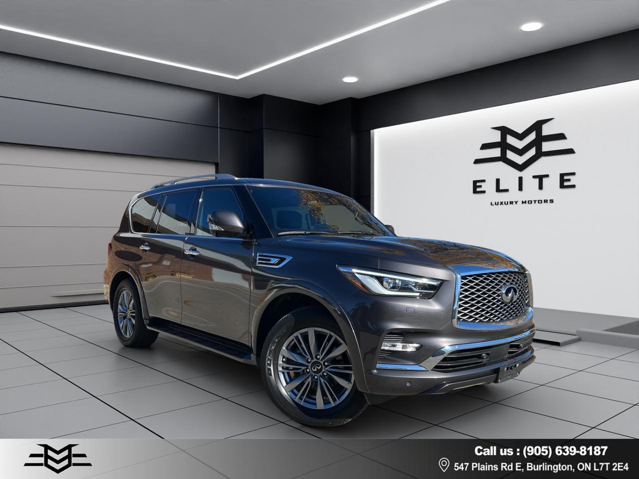 2024 Infiniti QX80 LUXE - 8-PASSENGER - AWD - LOW KMS !!! Photo0