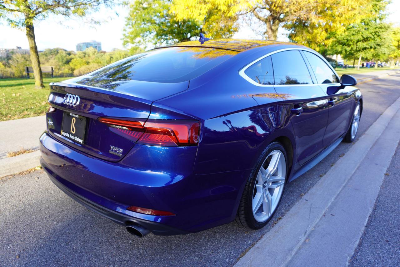 2018 Audi A5 Sportback S-LINE / PRESTIGE / SPORTBACK / AWD / STUNNIG SHAPE Photo3
