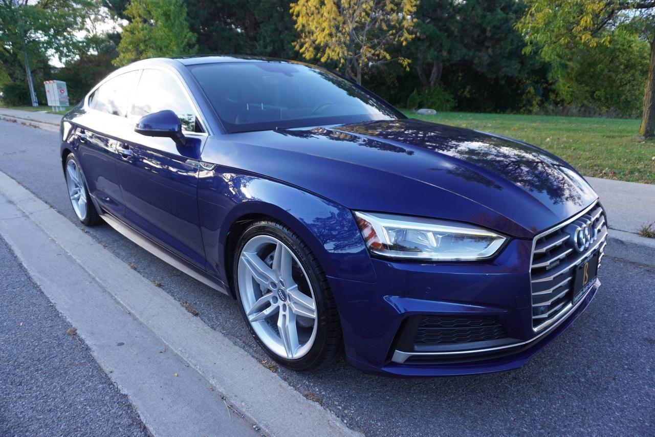 2018 Audi A5 Sportback S-LINE / PRESTIGE / SPORTBACK / AWD / STUNNIG SHAPE Photo