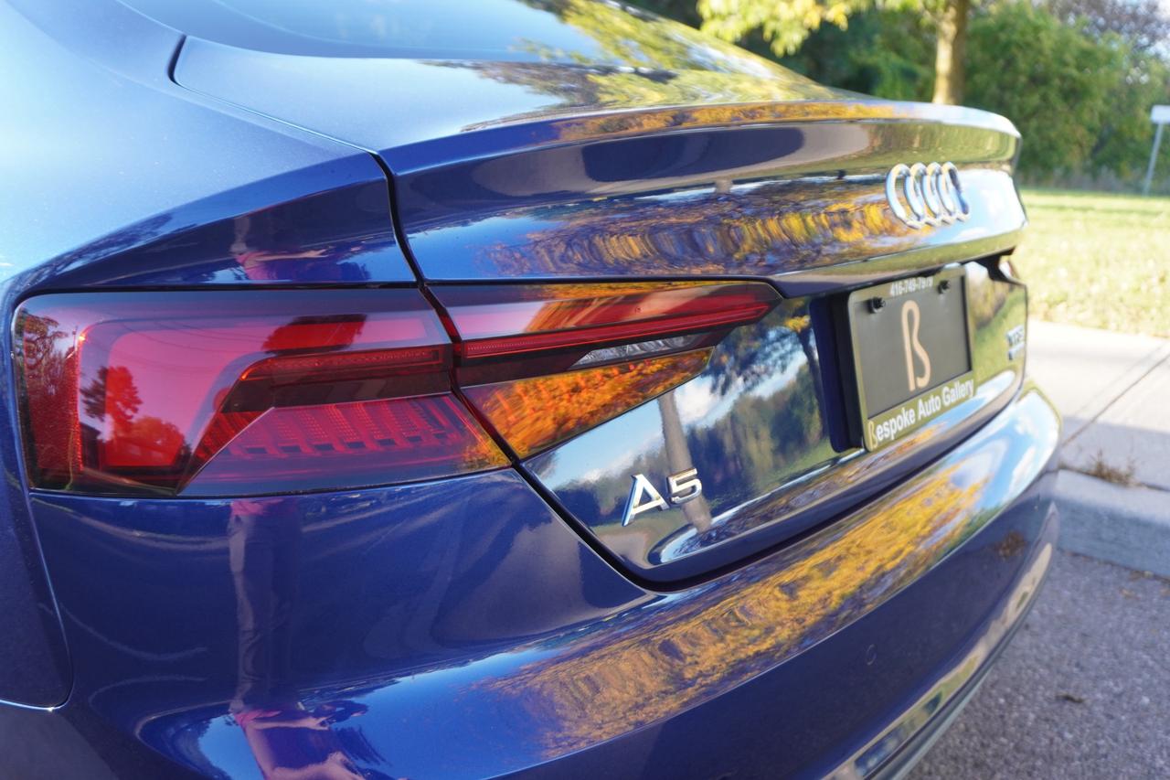 2018 Audi A5 Sportback S-LINE / PRESTIGE / SPORTBACK / AWD / STUNNIG SHAPE Photo