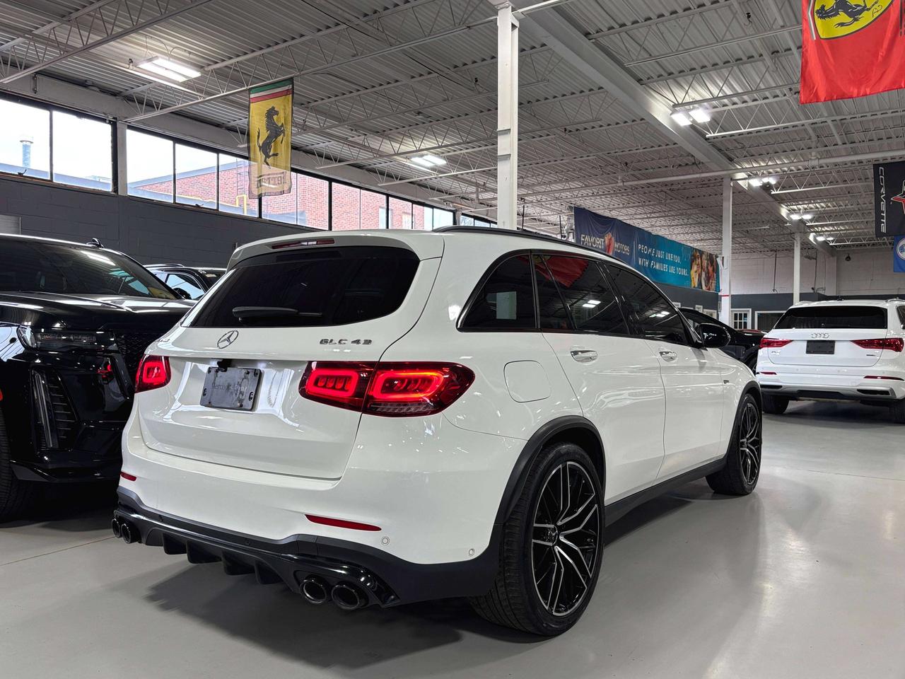 2020 Mercedes-Benz GLC GLC43 AMG|BITURBO|4MATIC|REDLEATHER|WOOD|BURMESTER Photo