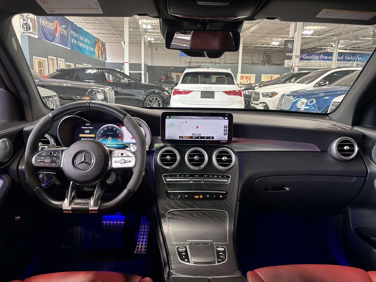 2020 Mercedes-Benz GLC GLC43 AMG|BITURBO|4MATIC|REDLEATHER|WOOD|BURMESTER Photo