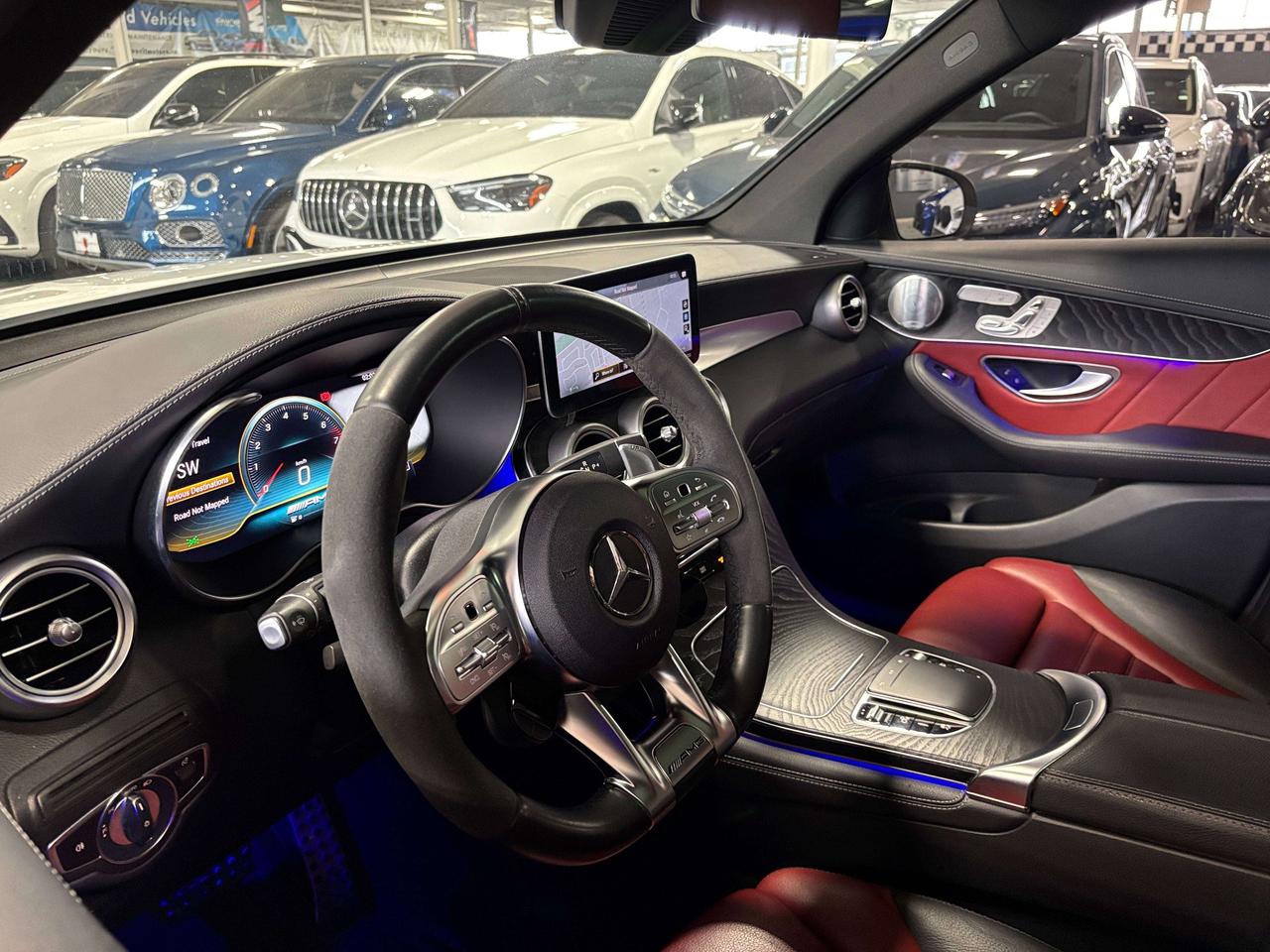 2020 Mercedes-Benz GLC GLC43 AMG|BITURBO|4MATIC|REDLEATHER|WOOD|BURMESTER Photo