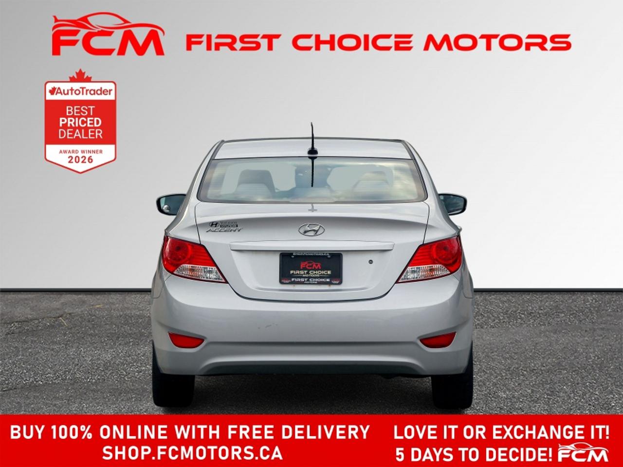2012 Hyundai Accent GLS | FULLY CERTIFIED WITH WARRANTY Photo