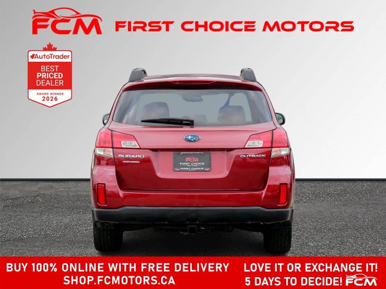 2013 Subaru Outback TOURING | FULLY CERTIFIED WITH WARRANTY Photo