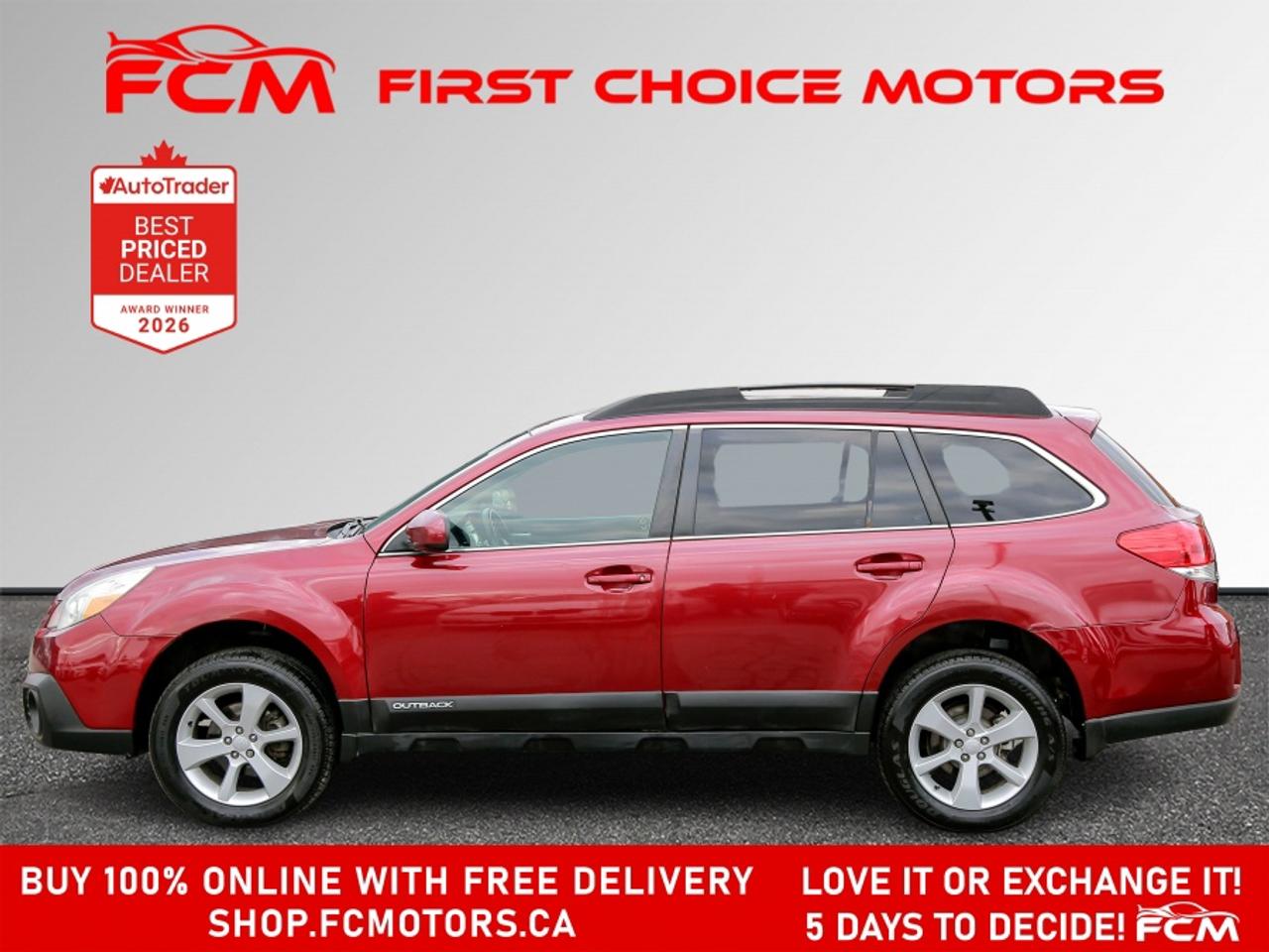 2013 Subaru Outback TOURING | FULLY CERTIFIED WITH WARRANTY Photo