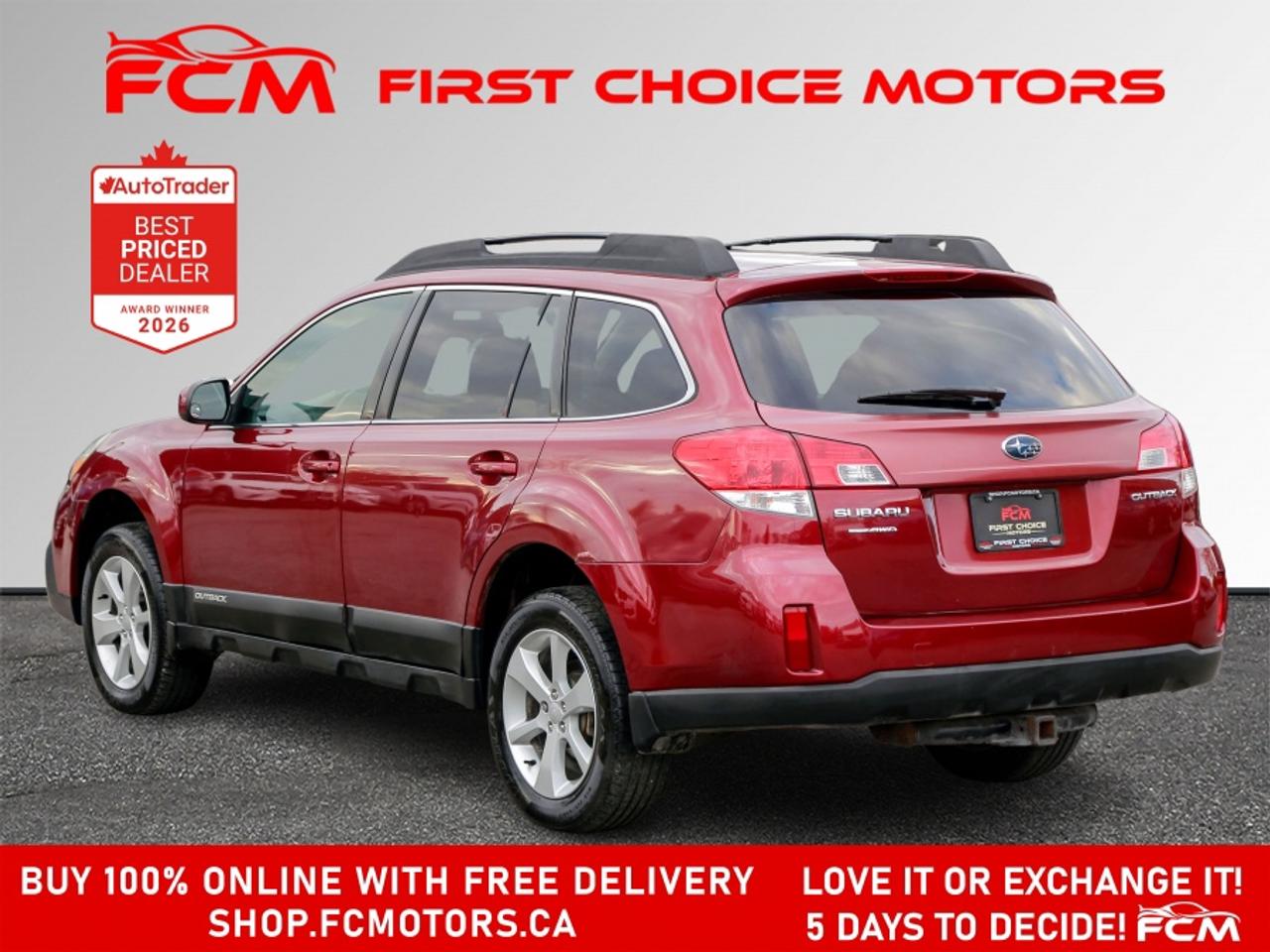 2013 Subaru Outback TOURING | FULLY CERTIFIED WITH WARRANTY Photo4