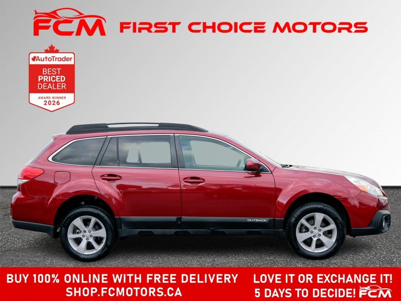 2013 Subaru Outback TOURING | FULLY CERTIFIED WITH WARRANTY Photo