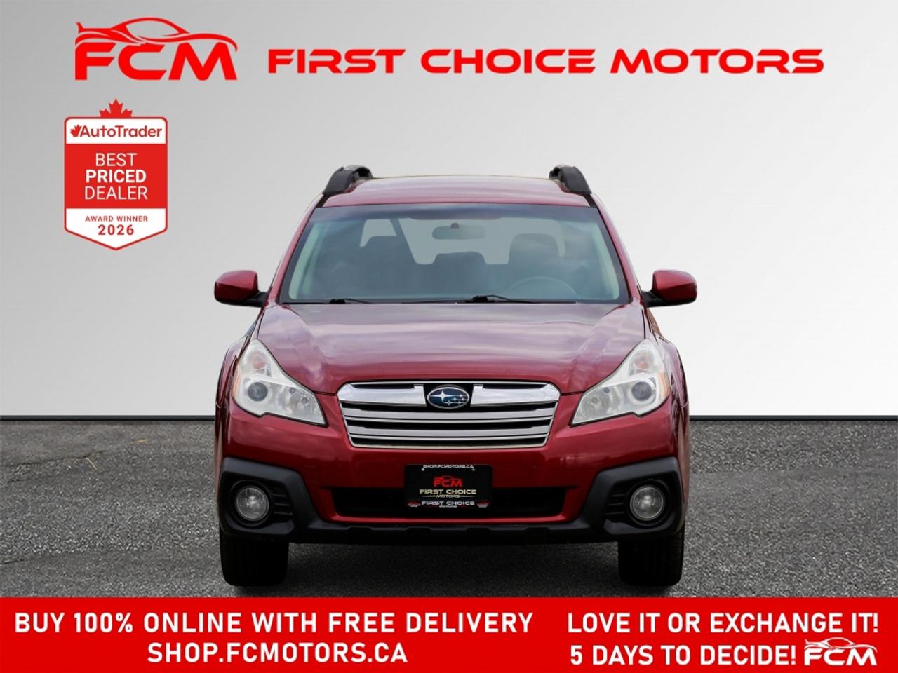 2013 Subaru Outback TOURING | FULLY CERTIFIED WITH WARRANTY Photo