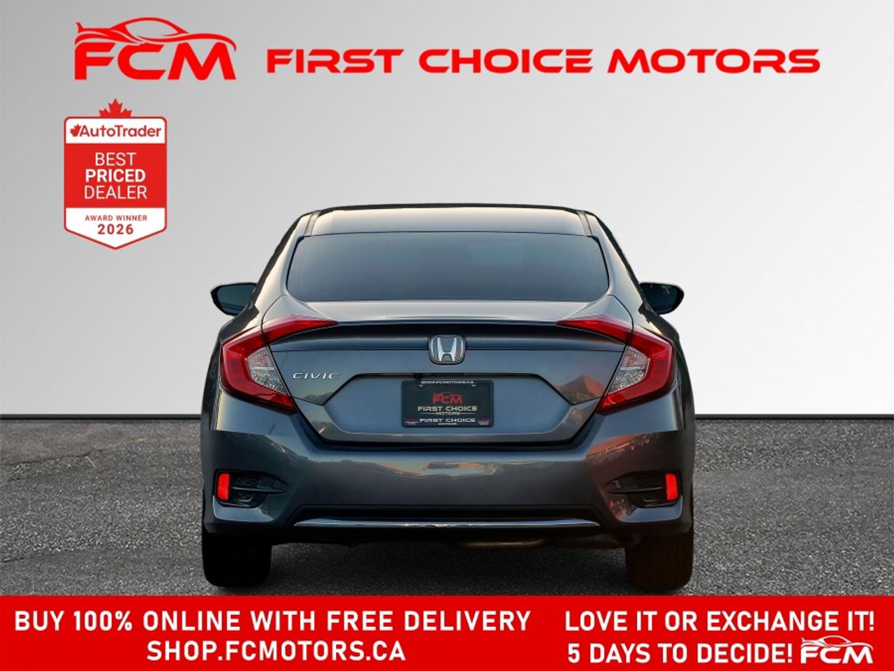 2020 Honda Civic LX | FULLY CERTIFIED WITH WARRANTY Photo