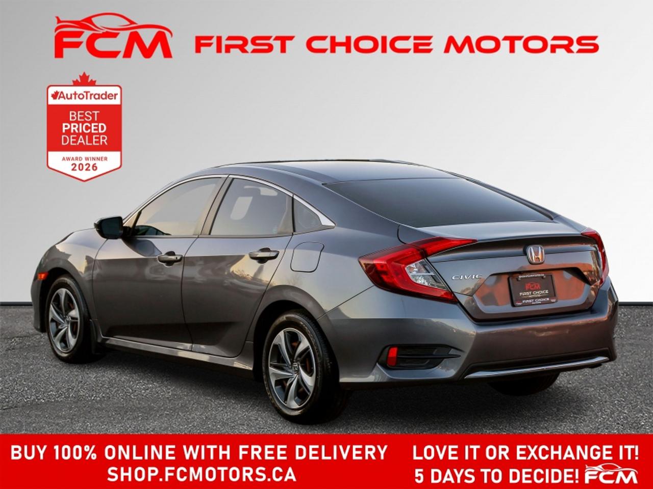 2020 Honda Civic LX | FULLY CERTIFIED WITH WARRANTY Photo