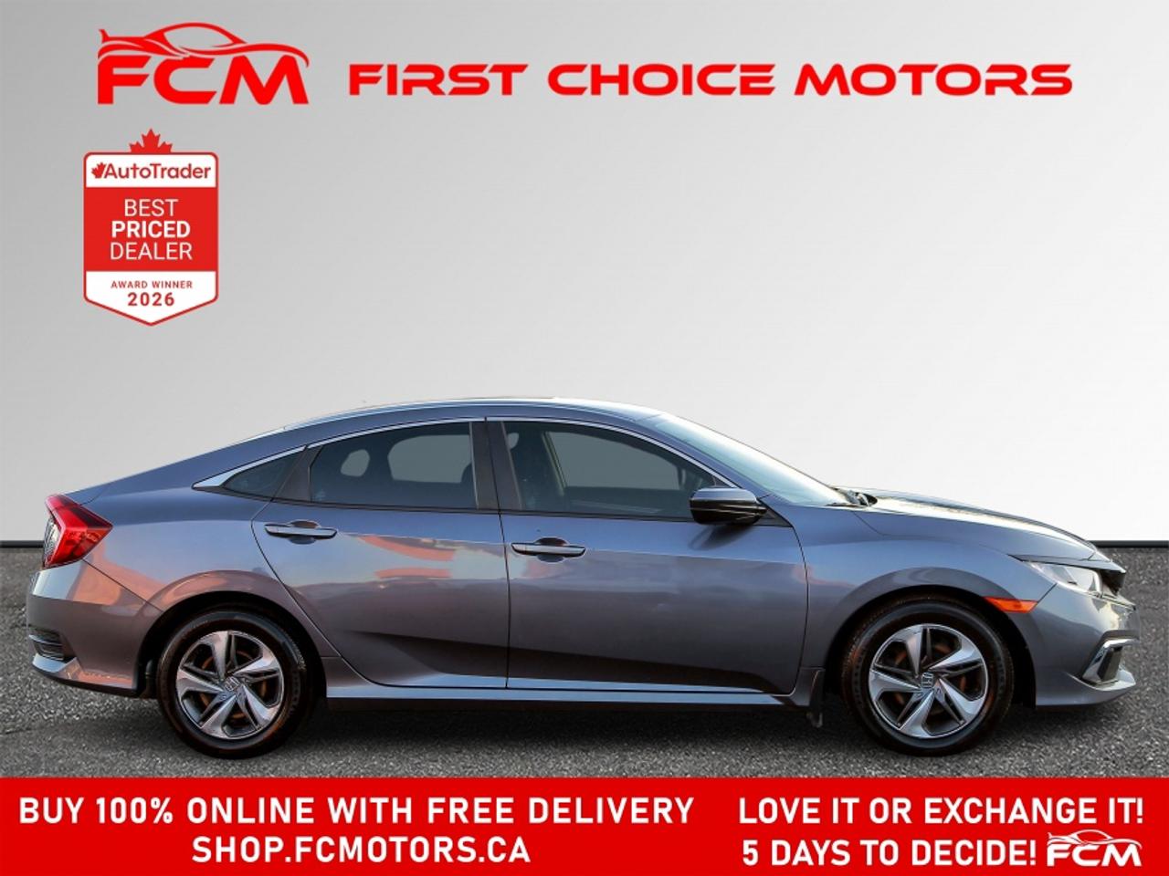 2020 Honda Civic LX | FULLY CERTIFIED WITH WARRANTY Photo