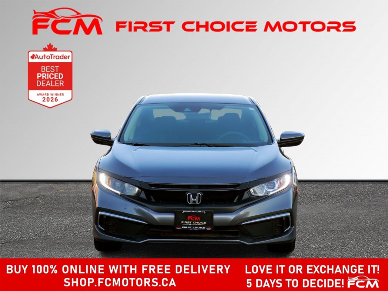 2020 Honda Civic LX | FULLY CERTIFIED WITH WARRANTY Photo