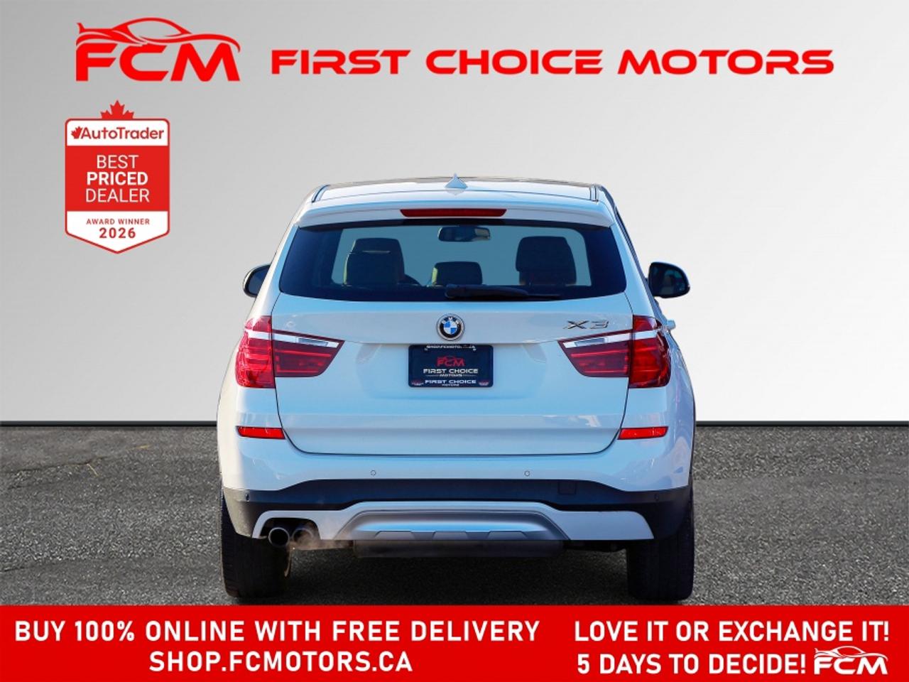 2016 BMW X3 XDRIVE28I | FULLY CERTIFIED WITH WARRANTY Photo