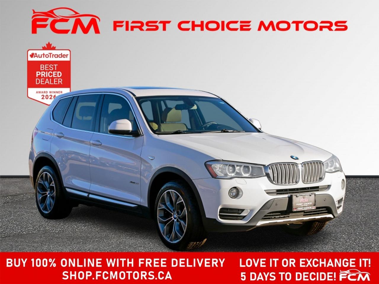 2016 BMW X3 XDRIVE28I | FULLY CERTIFIED WITH WARRANTY Photo