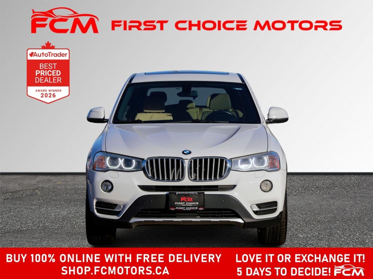 2016 BMW X3 XDRIVE28I | FULLY CERTIFIED WITH WARRANTY Photo