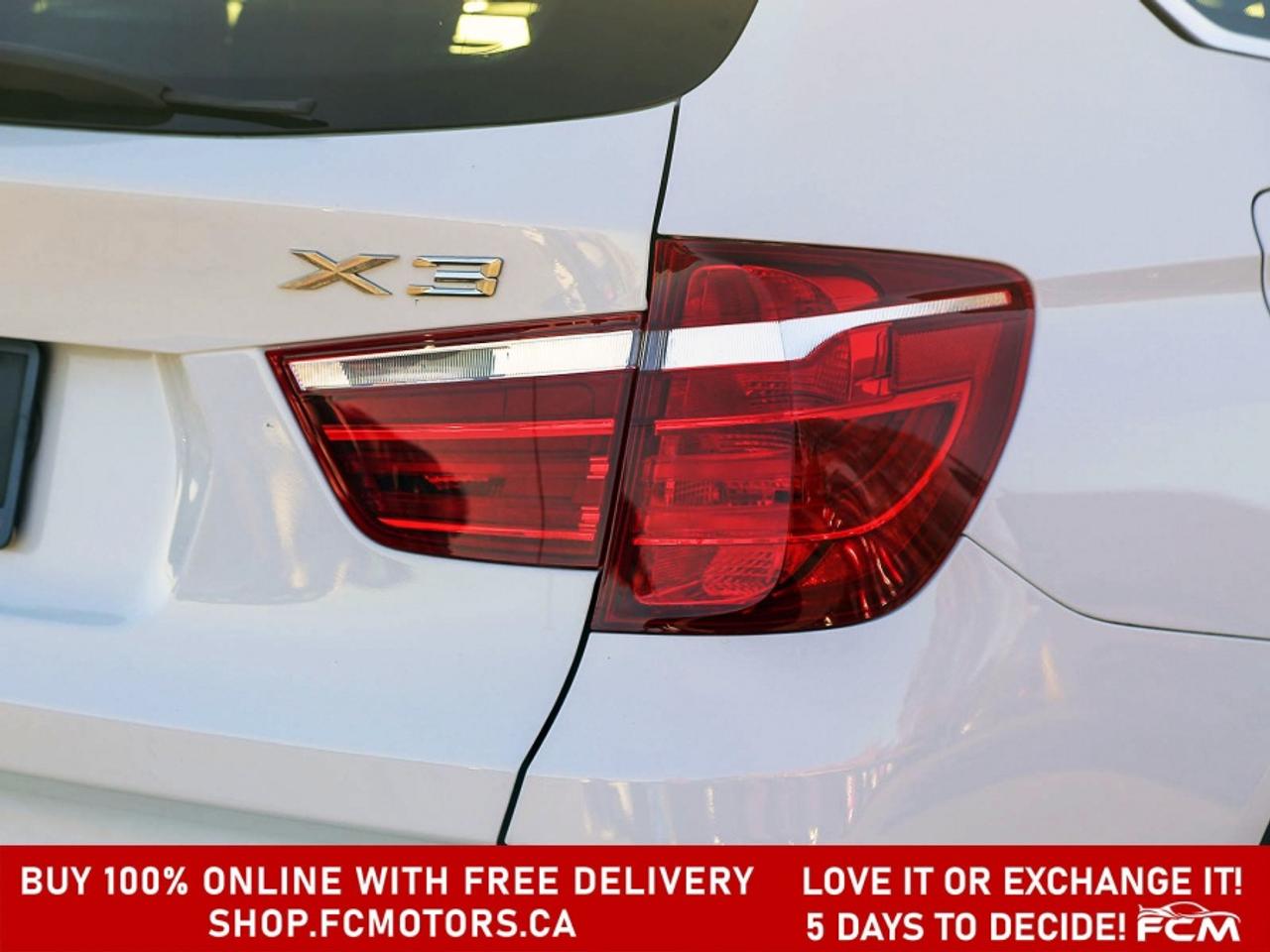 2016 BMW X3 XDRIVE28I | FULLY CERTIFIED WITH WARRANTY Photo