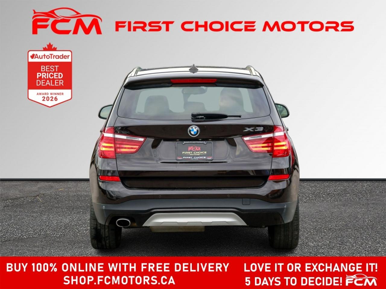 2015 BMW X3 XDRIVE28D | FULLY CERTIFIED WITH WARRANTY Photo