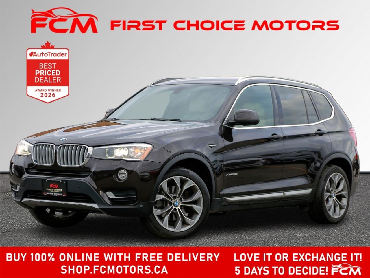 2015 BMW X3 XDRIVE28D | FULLY CERTIFIED WITH WARRANTY Photo