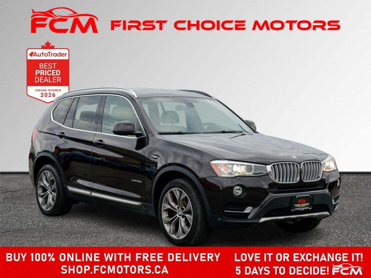2015 BMW X3 XDRIVE28D | FULLY CERTIFIED WITH WARRANTY Photo