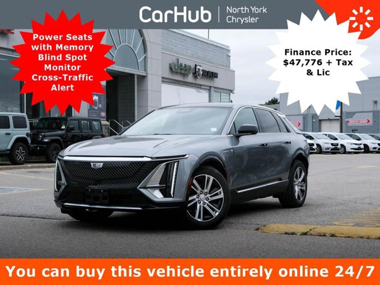 2024 Cadillac LYRIQ Tech Fully Electric | Panoramic Roof | Adaptive Cruise Control | 360 Camera | Heated Seats Photo