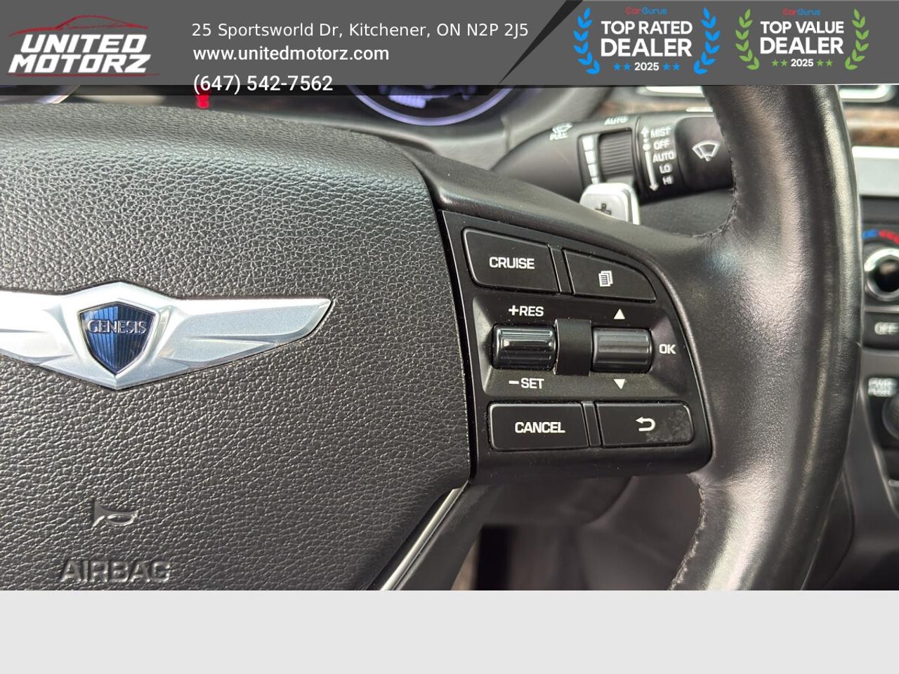 2015 Hyundai Genesis Luxury AWD 3.8L 6cyl~SAFETY CERTIFIED Photo