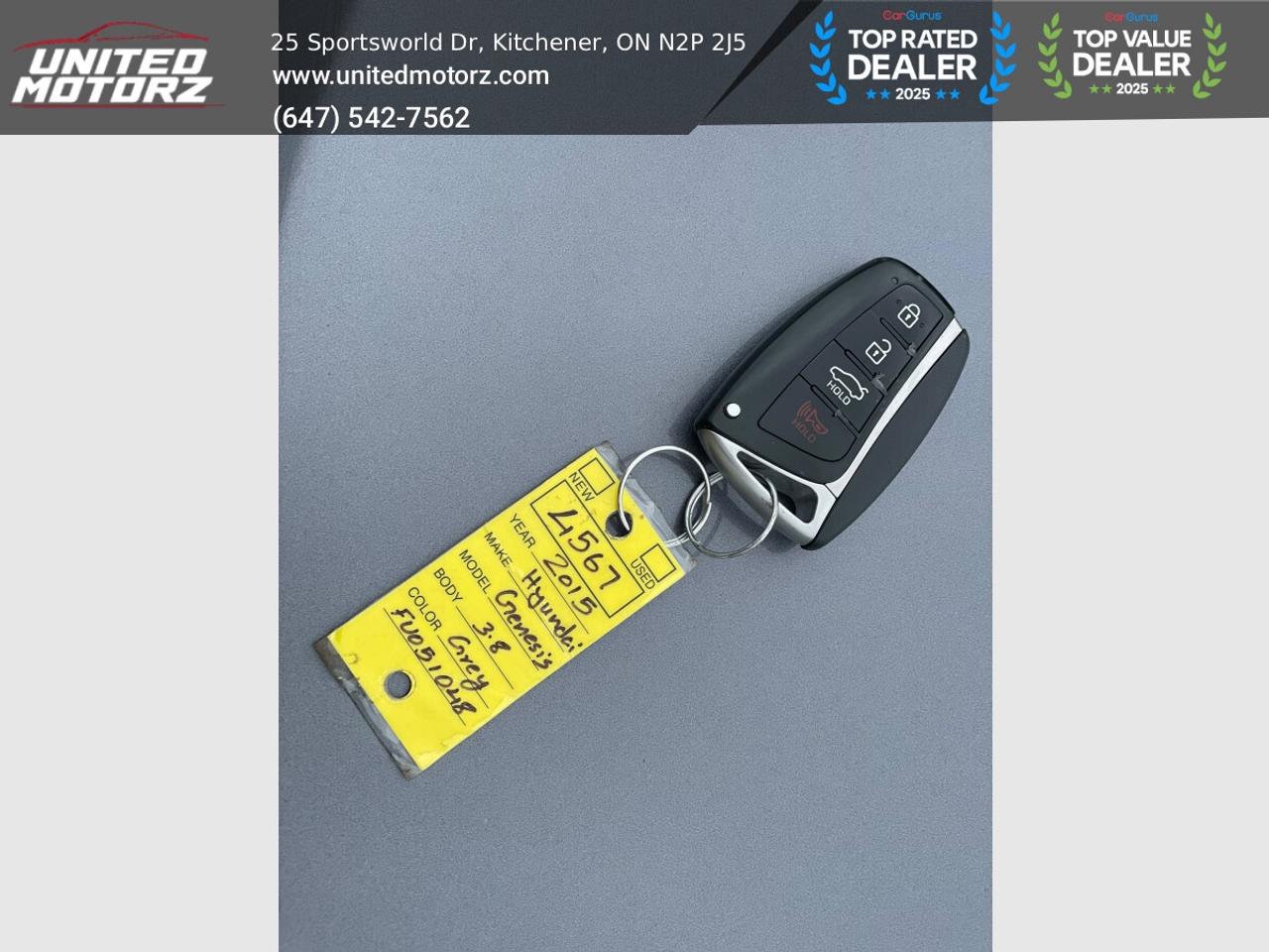 2015 Hyundai Genesis Luxury AWD 3.8L 6cyl~SAFETY CERTIFIED Photo