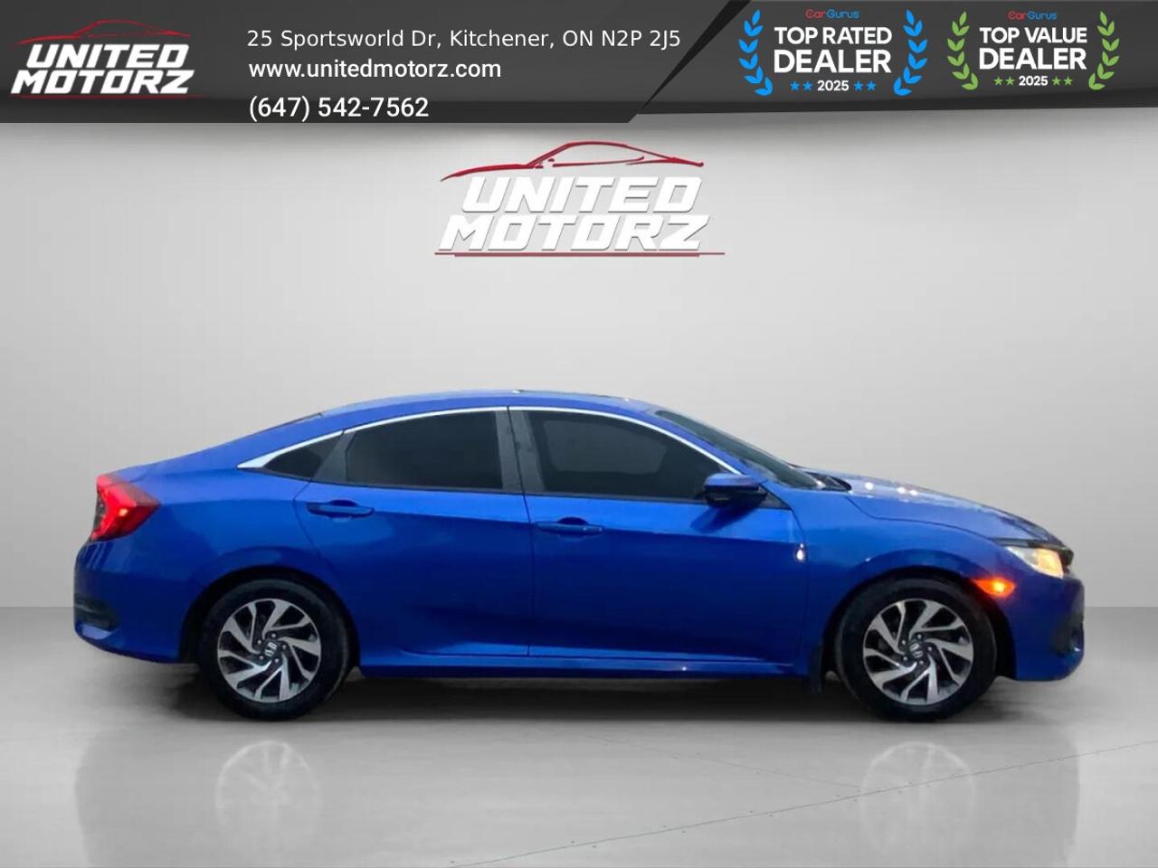 2017 Honda Civic CVT EX FWD 2.0L 4cyl~SAFETY CERTIFIED~ Photo4