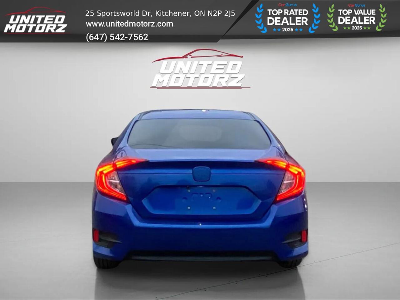 2017 Honda Civic CVT EX FWD 2.0L 4cyl~SAFETY CERTIFIED~ Photo