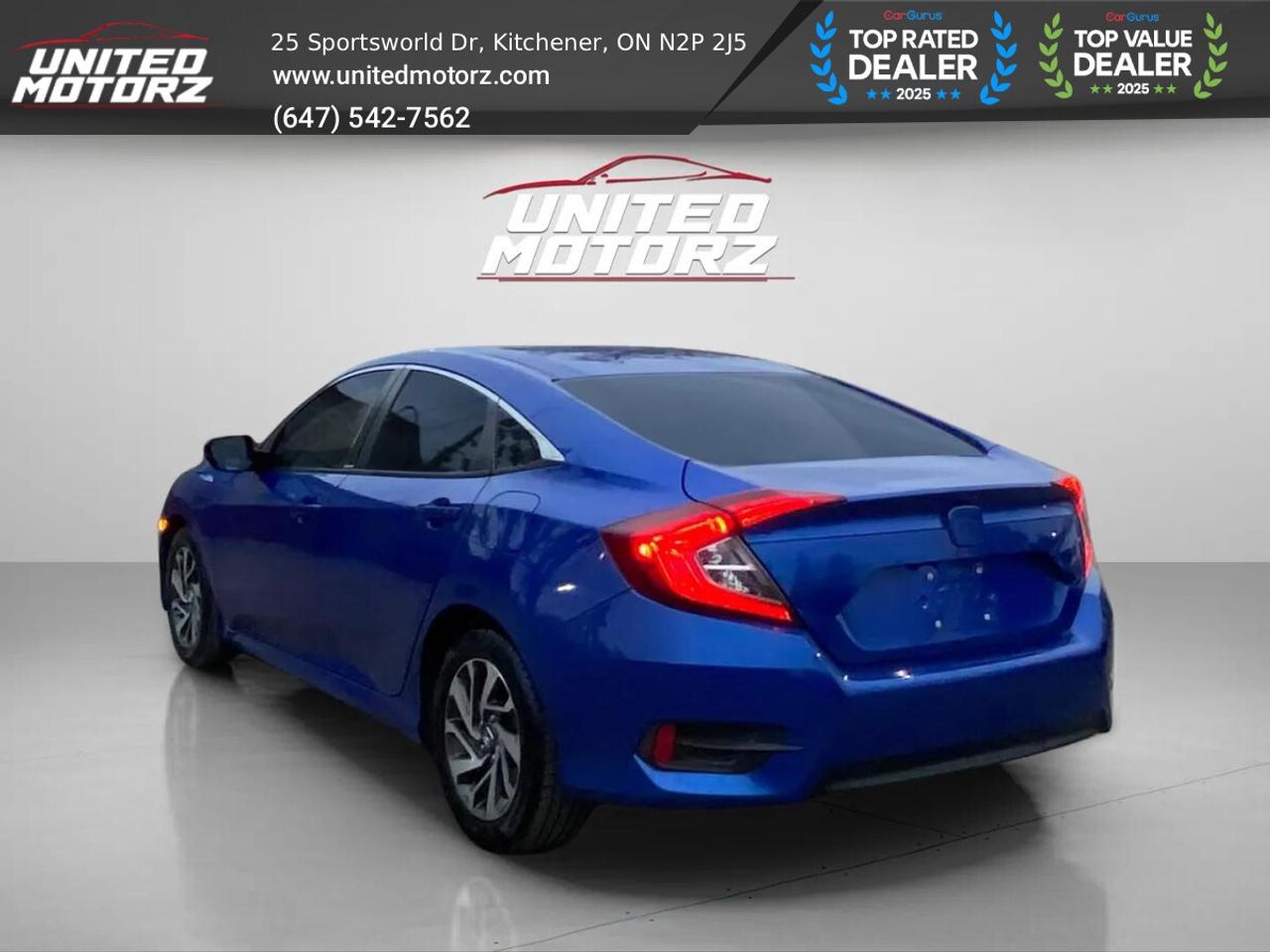 2017 Honda Civic CVT EX FWD 2.0L 4cyl~SAFETY CERTIFIED~ Photo