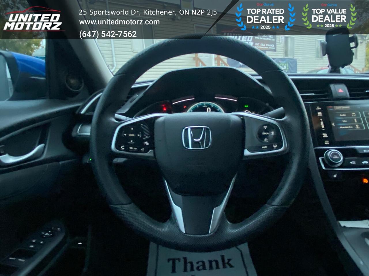 2017 Honda Civic CVT EX FWD 2.0L 4cyl~SAFETY CERTIFIED~ Photo