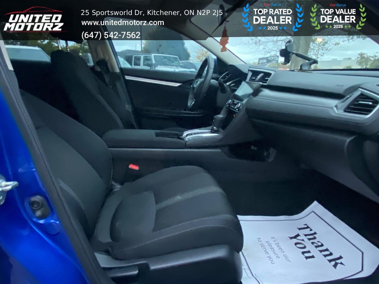 2017 Honda Civic CVT EX FWD 2.0L 4cyl~SAFETY CERTIFIED~ Photo