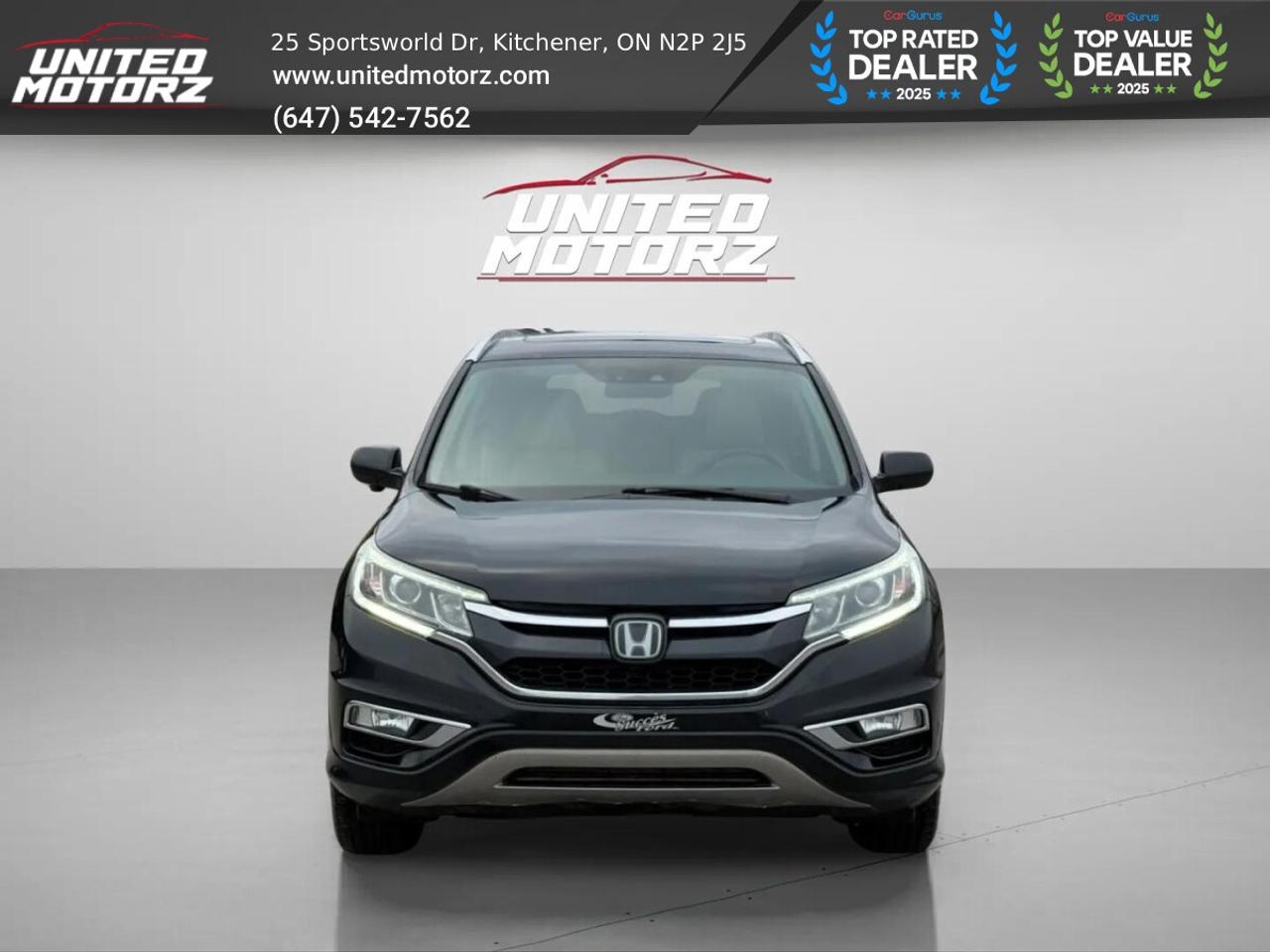 2016 Honda CR-V Touring AWD 2.4L~SAFETY CERTIFIED~ Photo